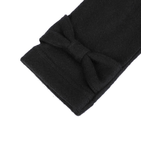 Black or colorful color cut&sewn fashion women's knit gloves AW2025-63