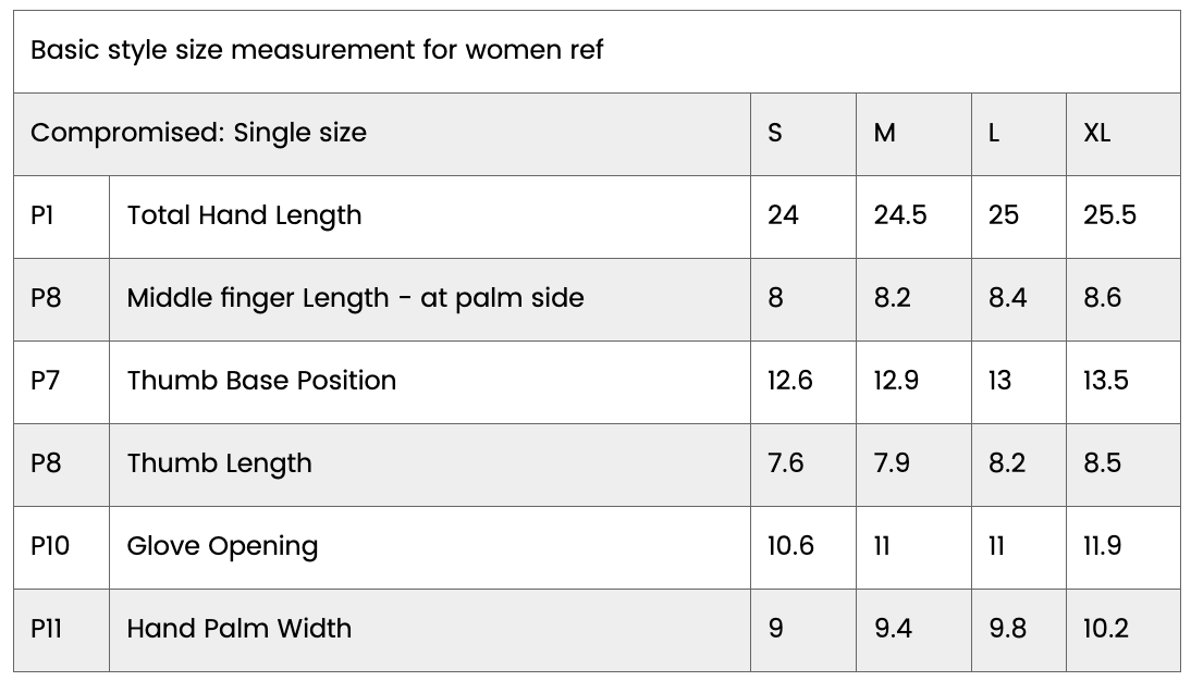 Sustainable material women leather gloves AW2025-3