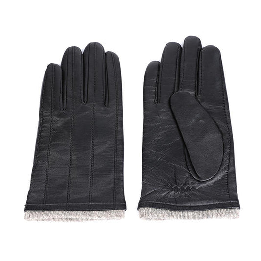 Black or colorful color mens leather gloves AW2025-M26
