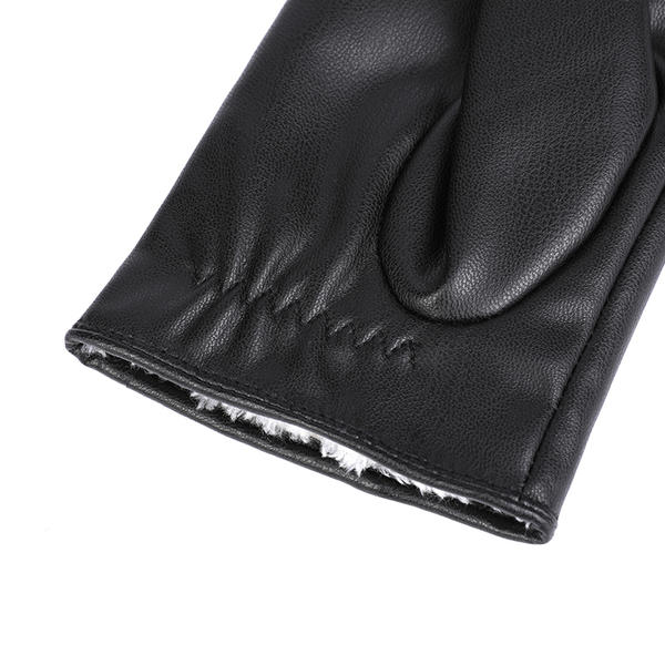 Sustainable material women leather gloves AW2025-49