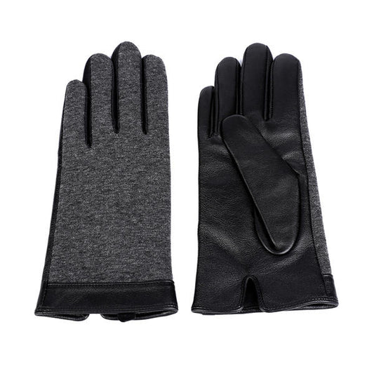 Women leather gloves sheep or goat+polyester AW2025-51